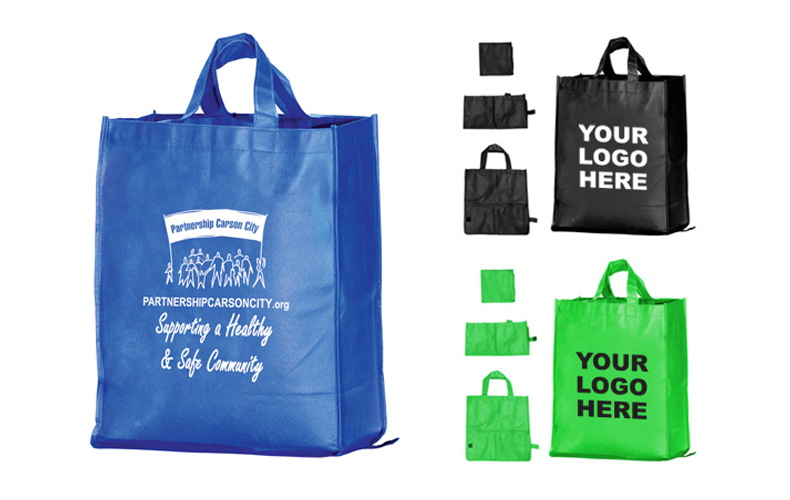 Foldable Volunteer Tote Bag Foldable Volunteer Tote Bag